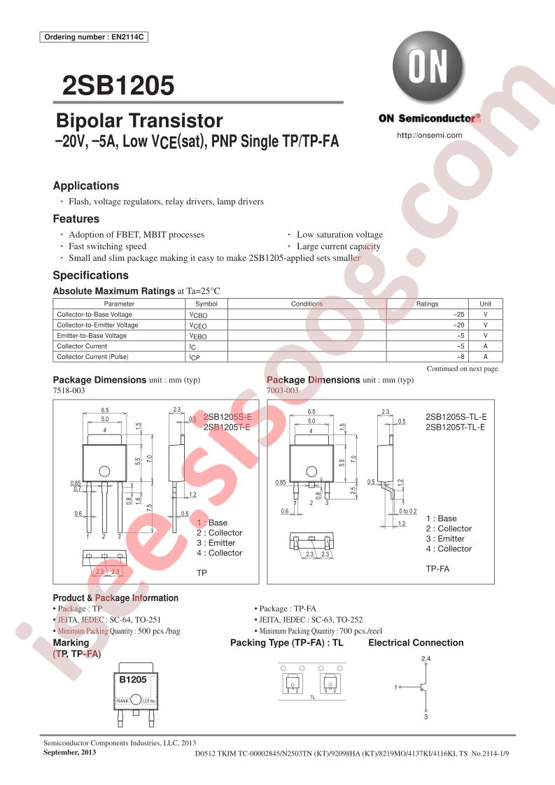 2SB1205