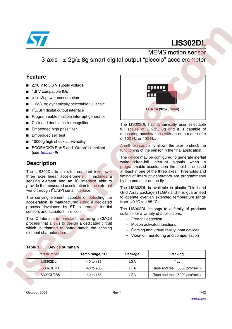 LIS302DL