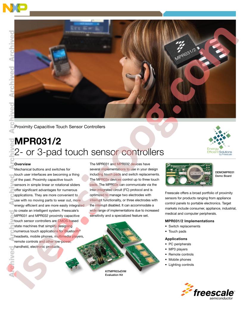 MPR031,032 Fact Sheet