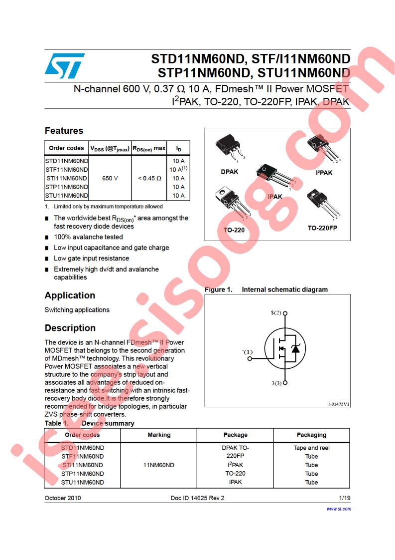 STx11NM60ND