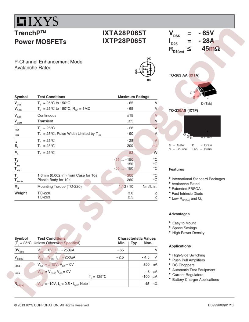 IXT(A,P)28P065T