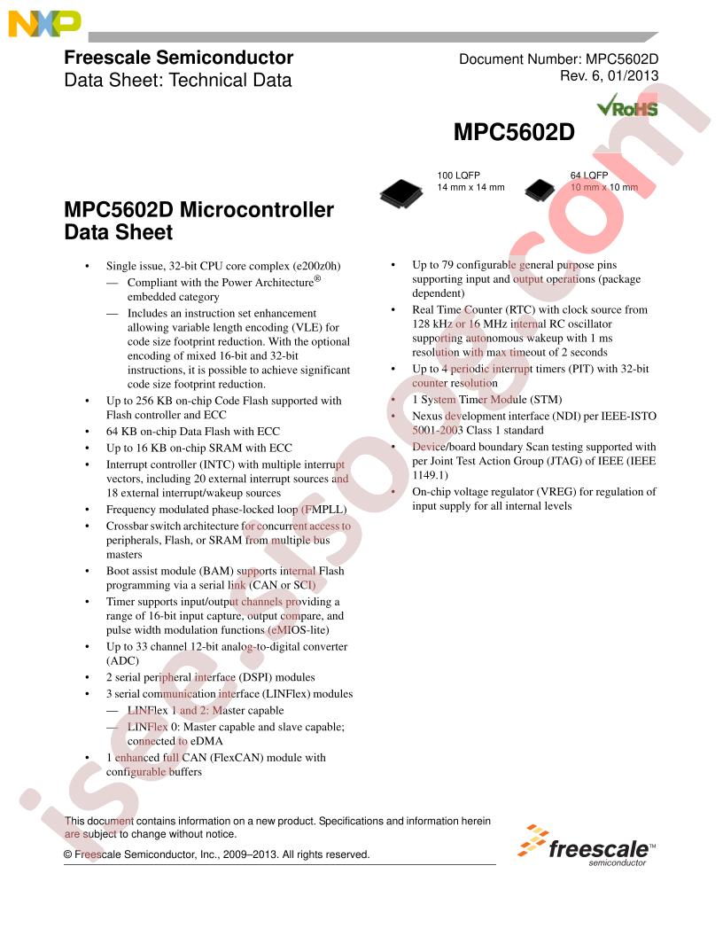 MPC5602D