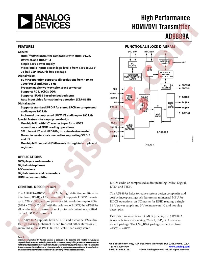 AD9889A