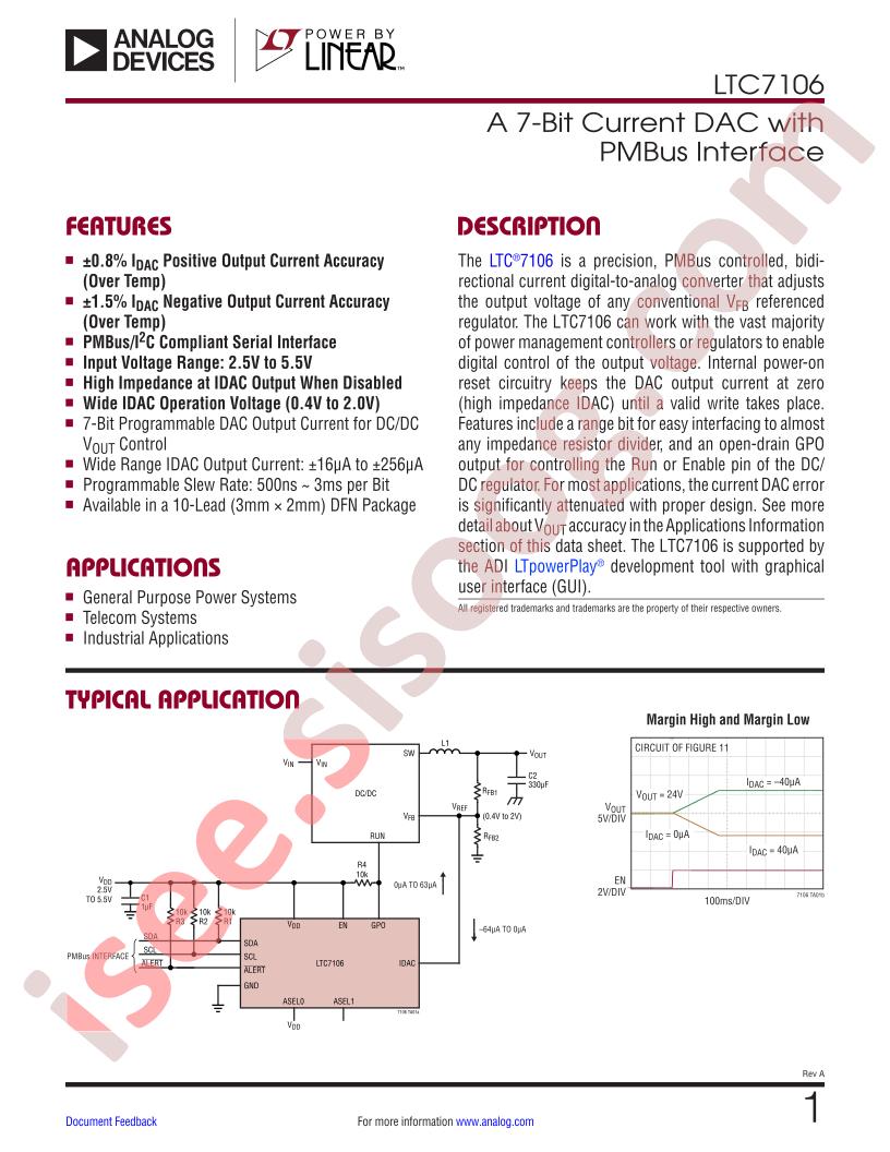 LTC7106 Datasheet