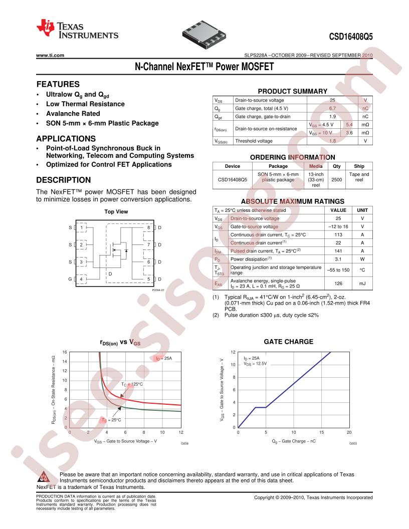 CSD16408Q5