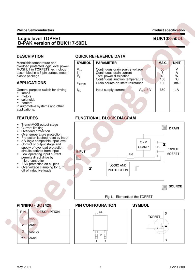 BUK138-50DL