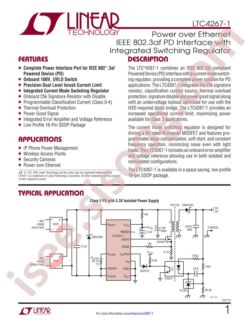 LTC4267-1