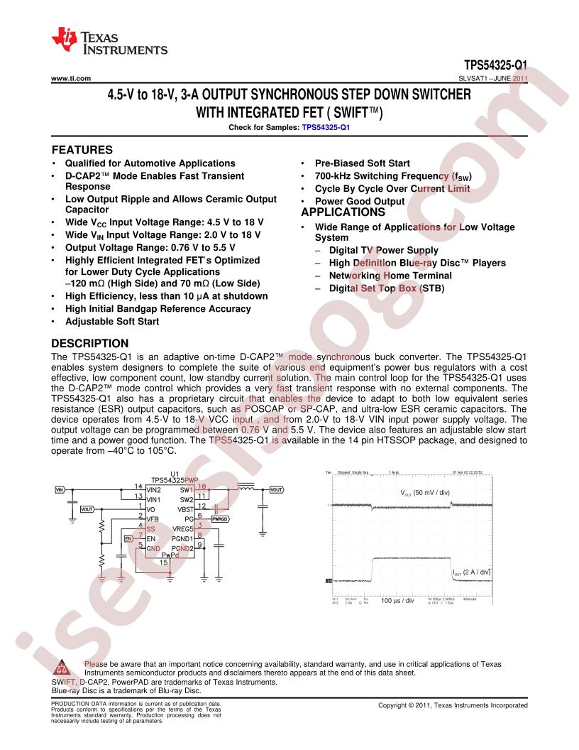 TPS54325-Q1