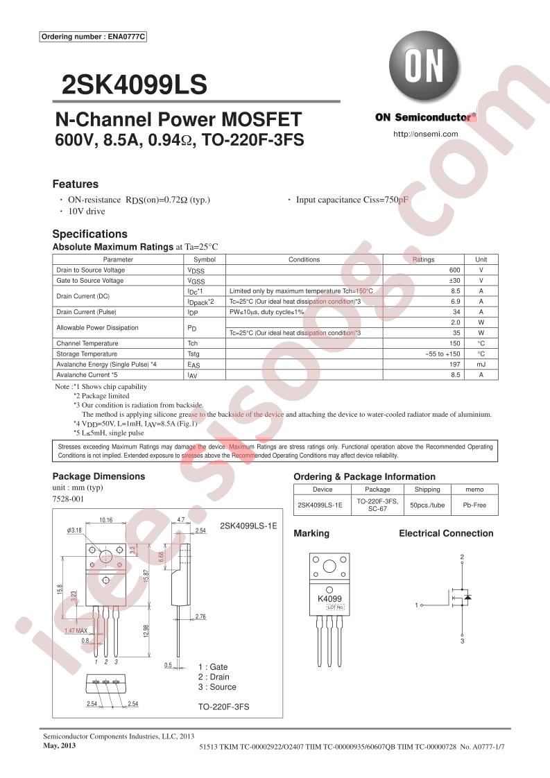 2SK4099LS