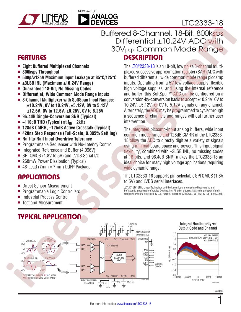 LTC2333-18