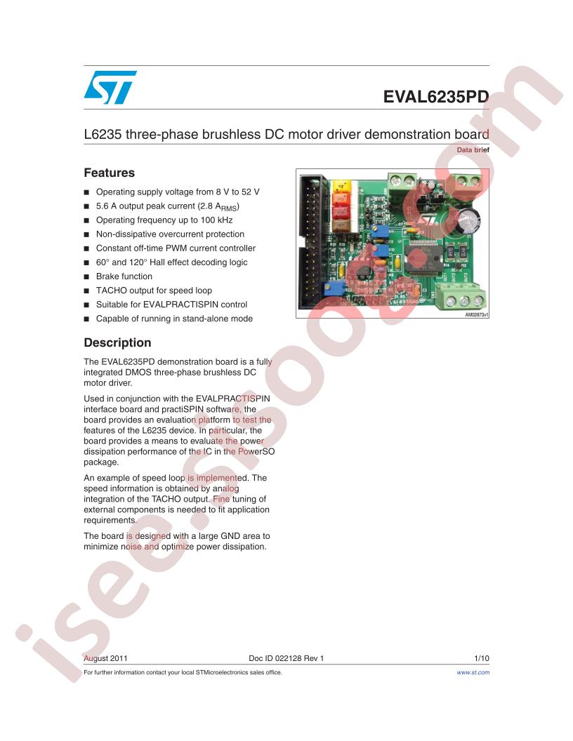 EVAL6235PD Brief