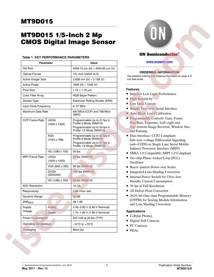 MT9D015