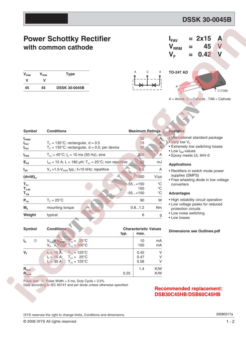 DSSK30-0045B