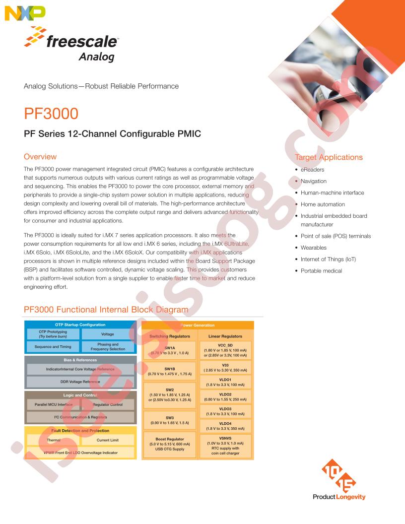 PF3000 Fact Sheet