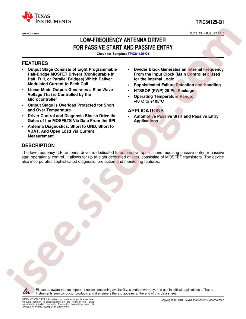 TPIC84125-Q1