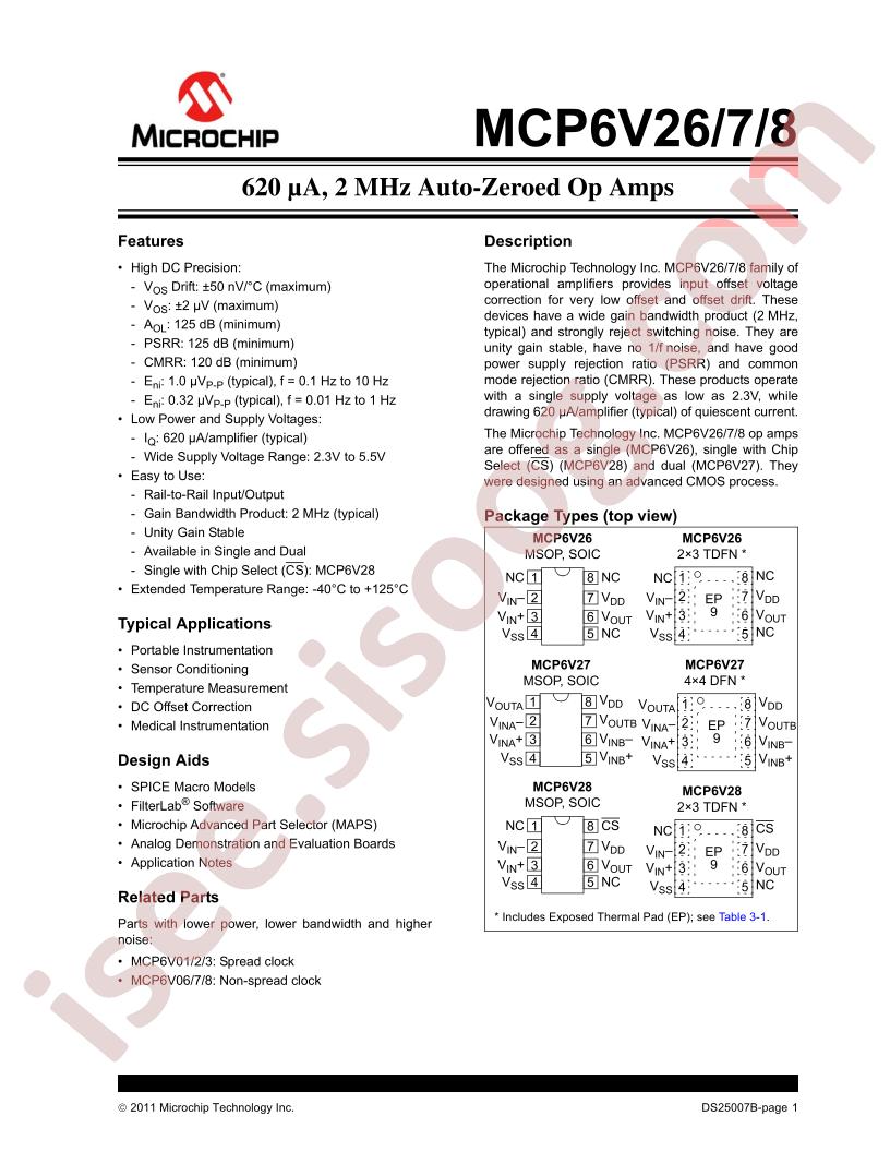 MCP6V26-28