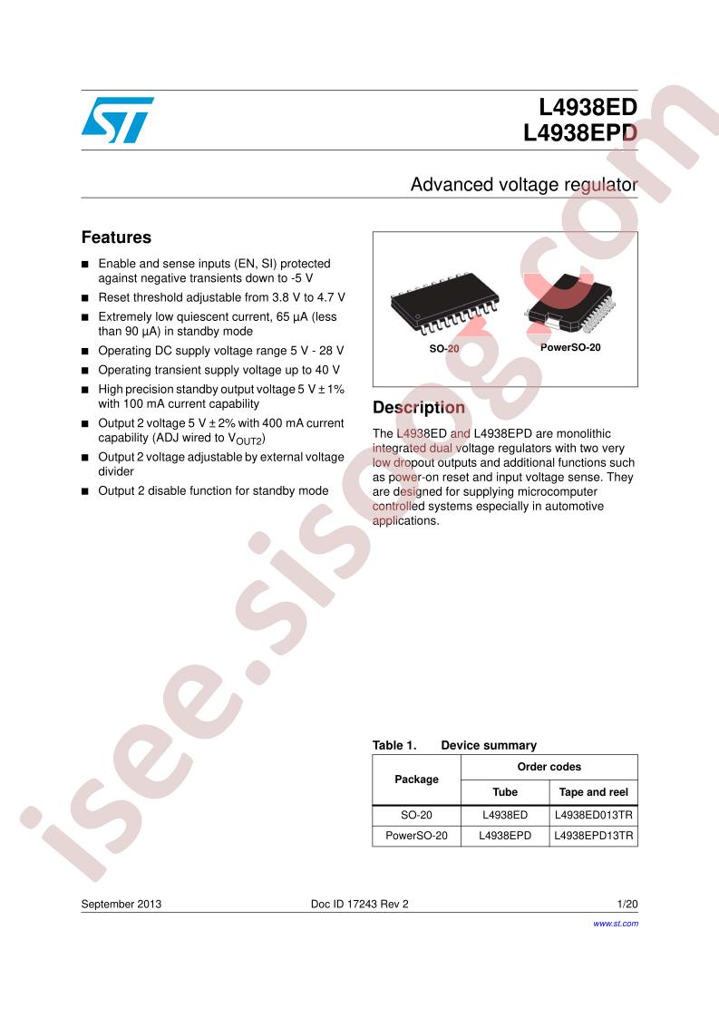 L4938ED,EPD