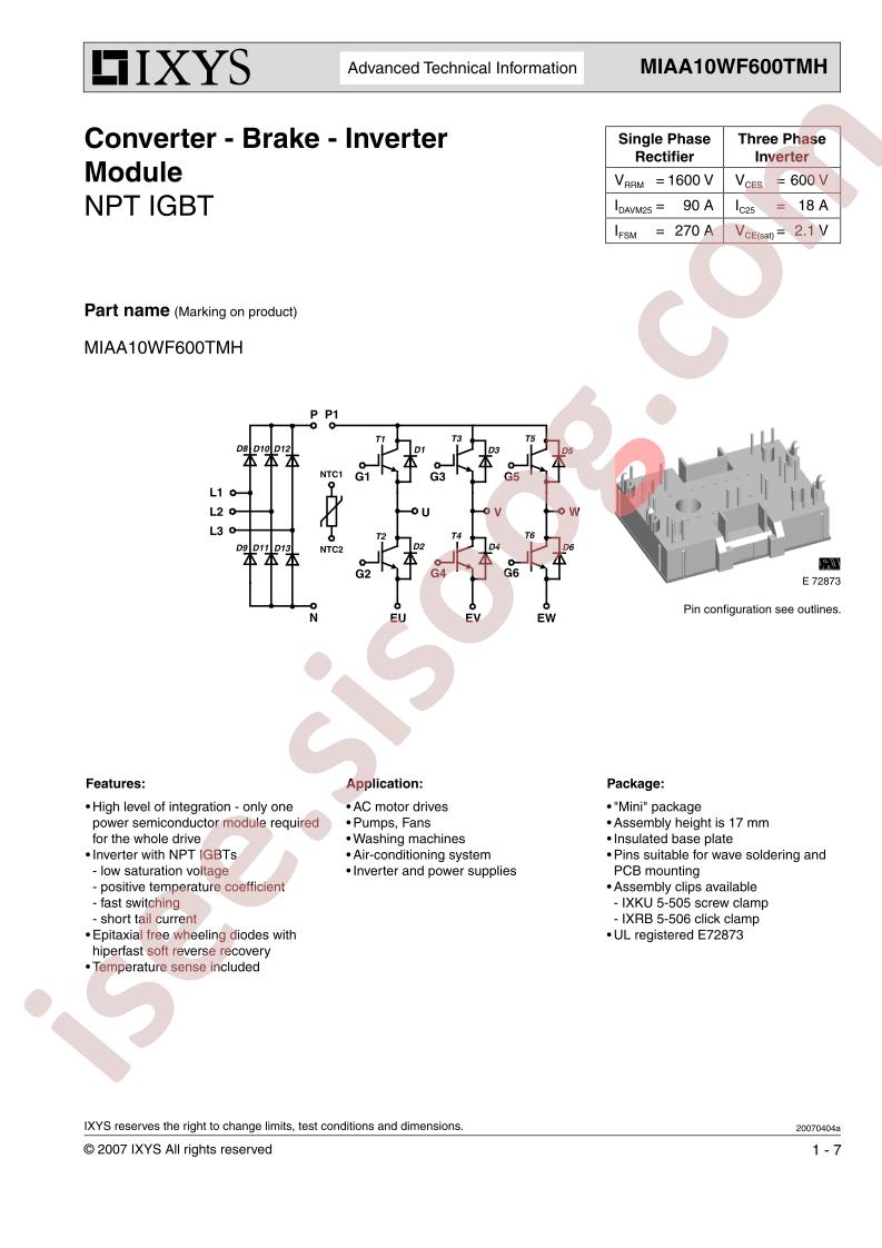 MIAA10WF600TMH