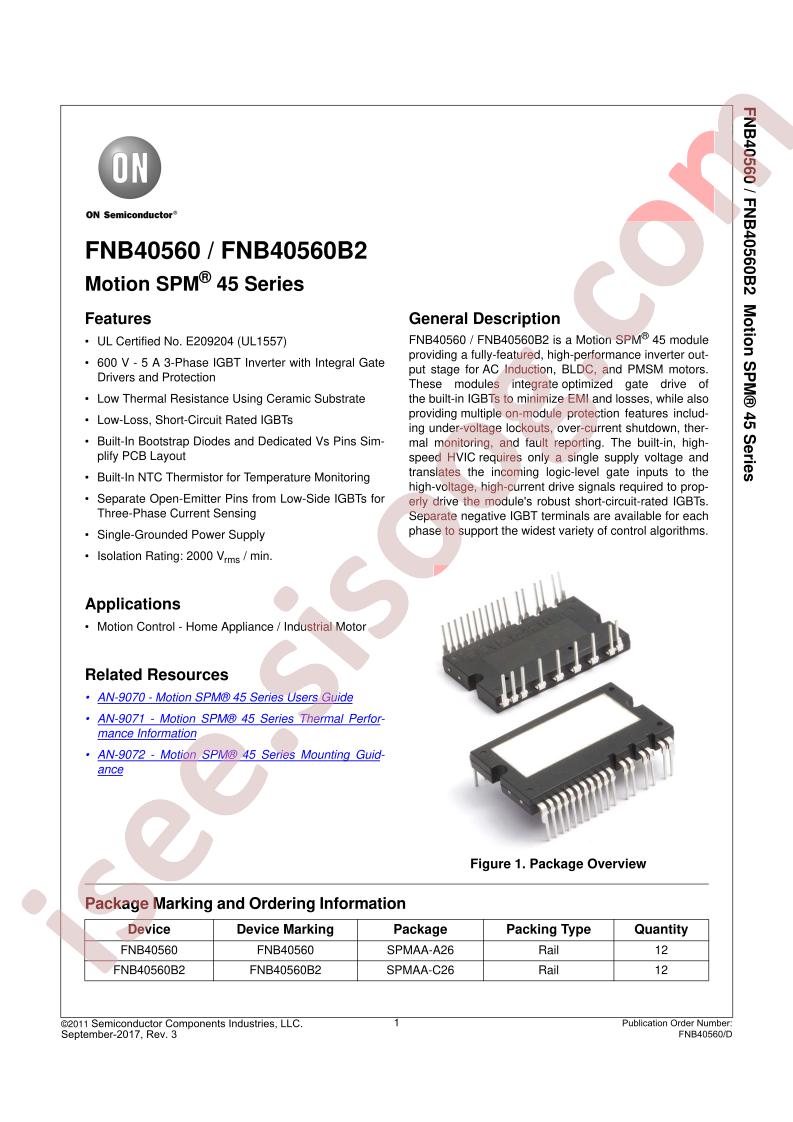 FNB40560, FNB40560B2