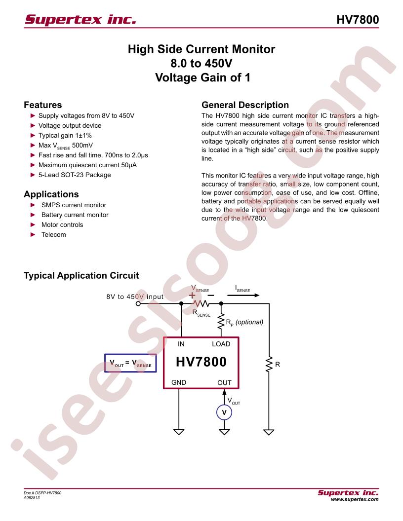 HV7800