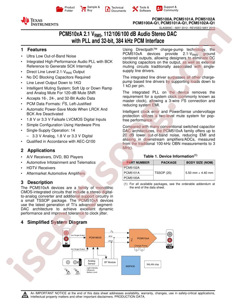 PCM5100A-02A