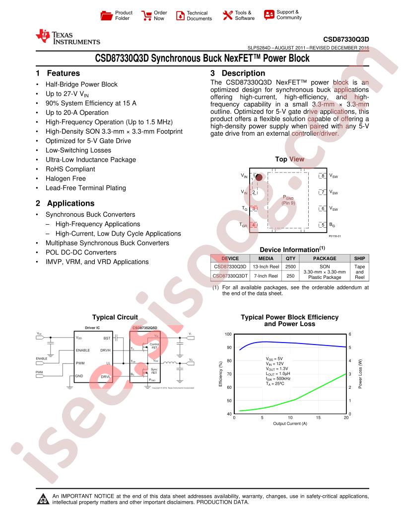 CSD87330Q3D