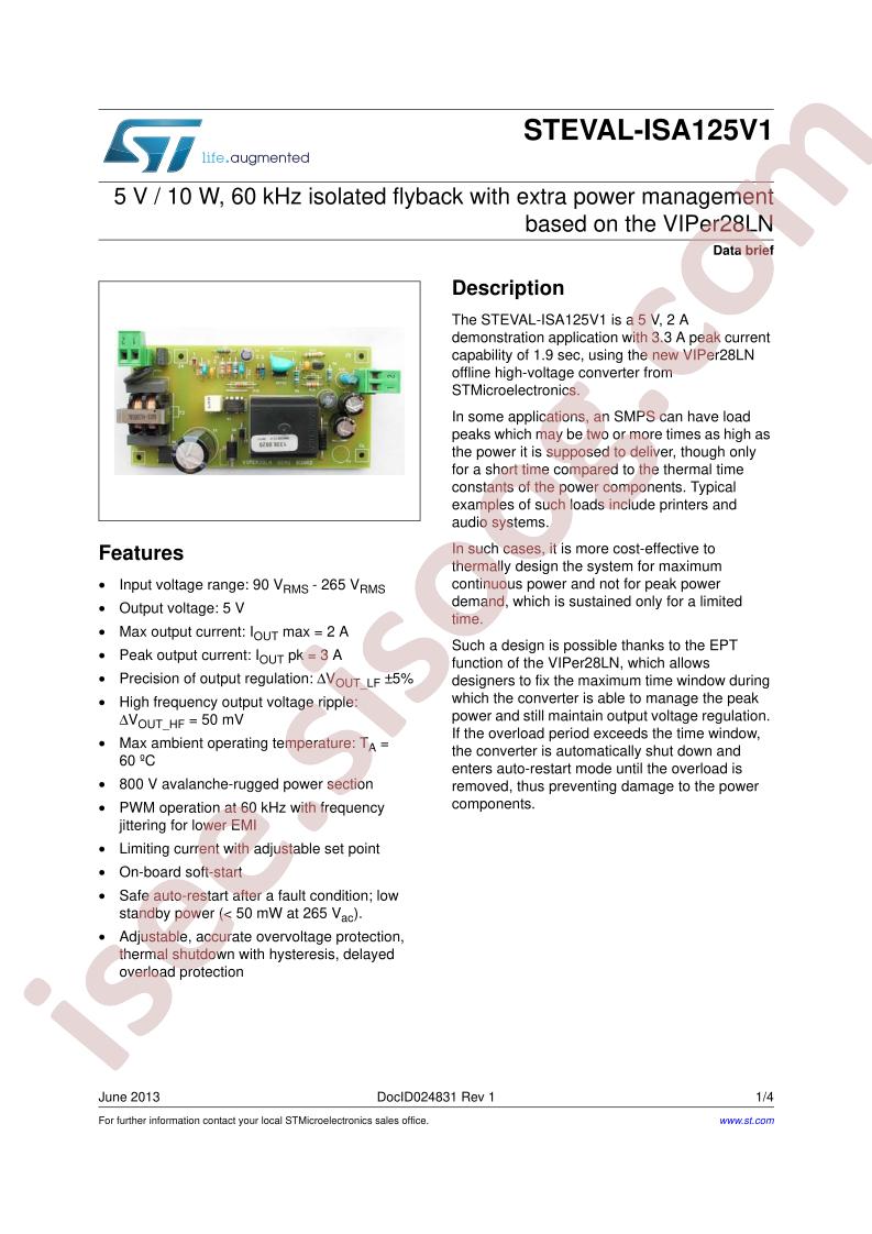 STEVAL-ISA125V1