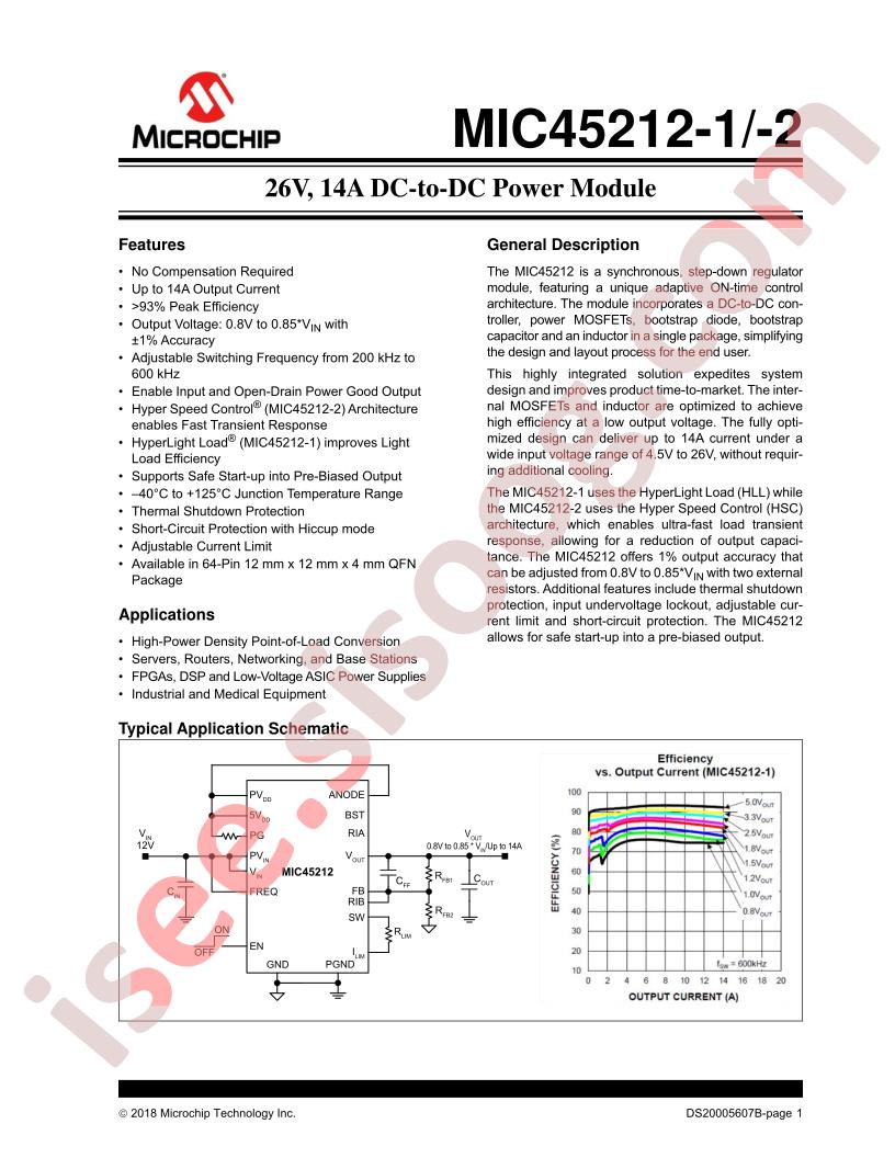 MIC45212-1,2 Datasheet