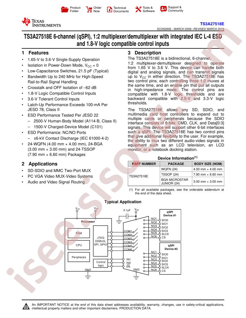 TS3A27518E