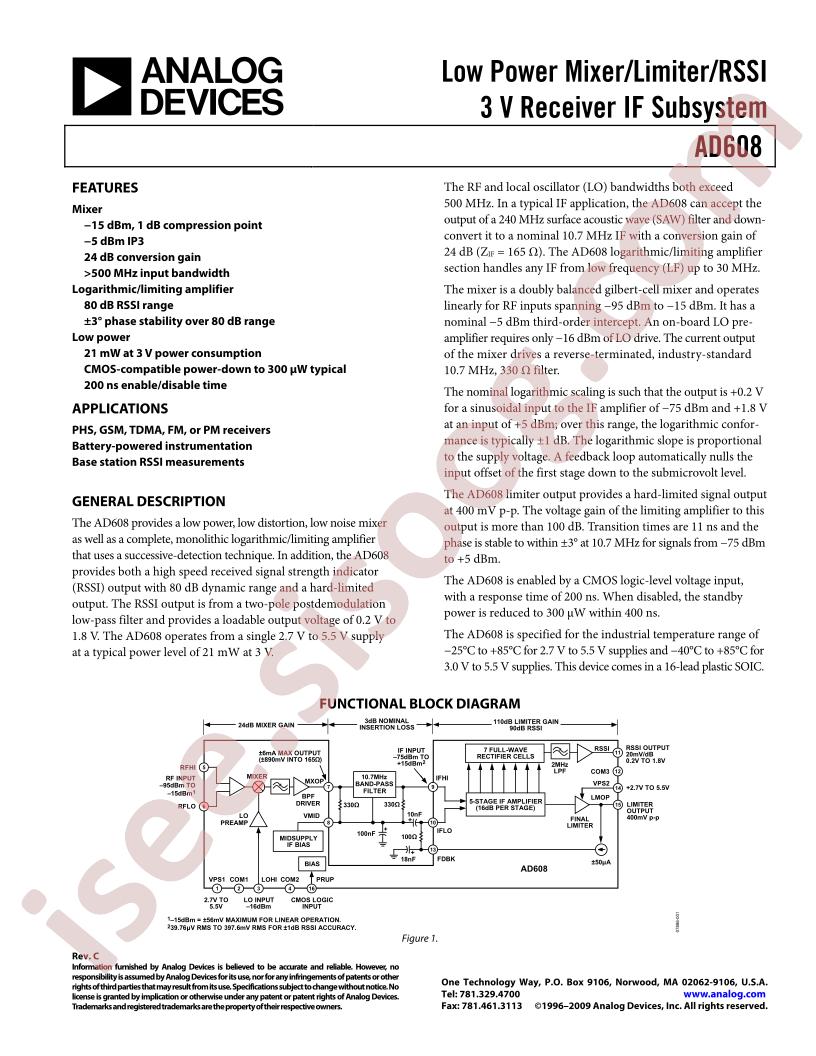 AD608 Series