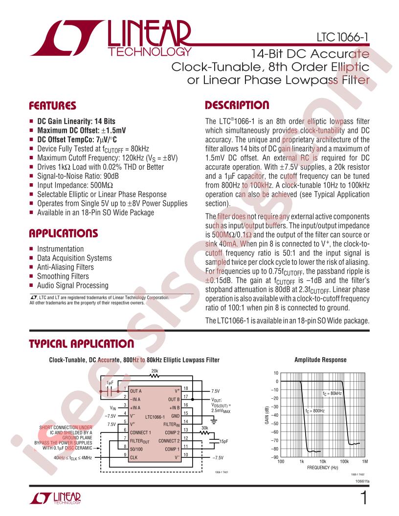 LTC1066-1