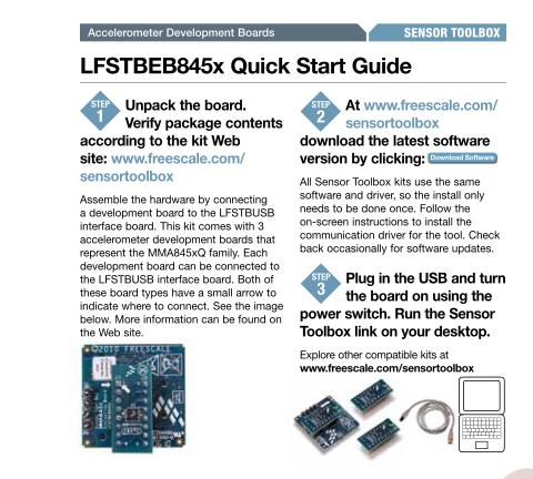 LFSTBEB845x Quick Start Guide