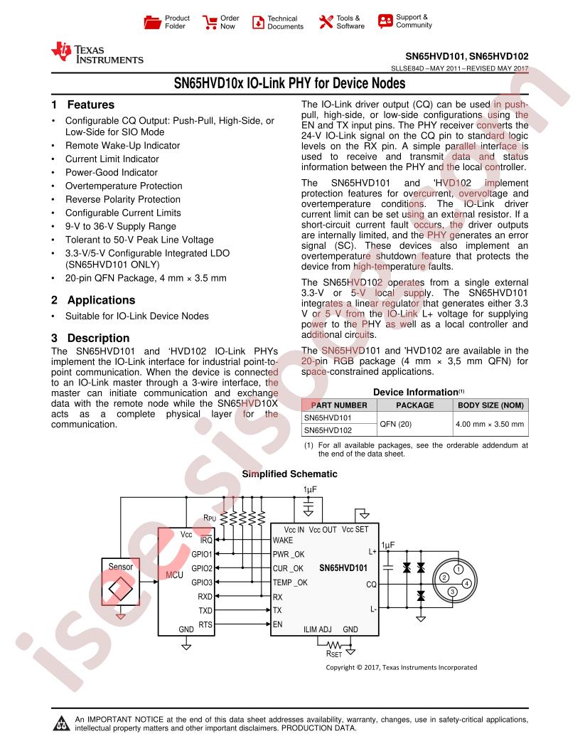 SN65HVD101/102