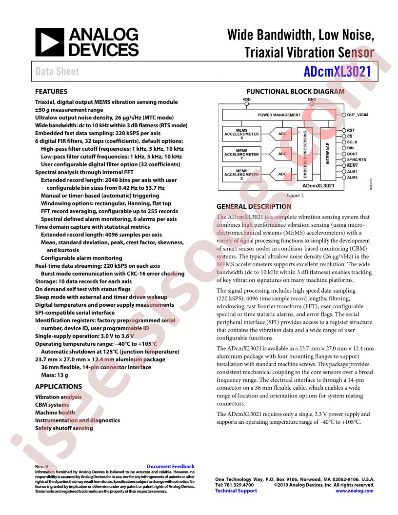 ADcmXL3021