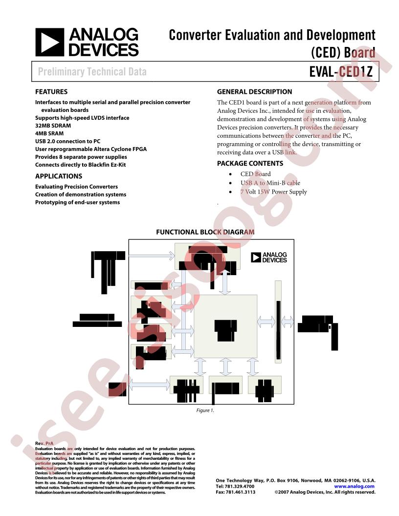 EVAL-CED1Z