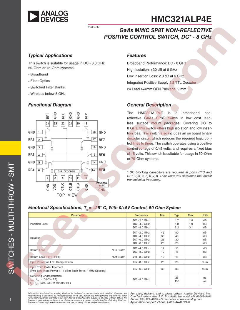 HMC321ALP4E