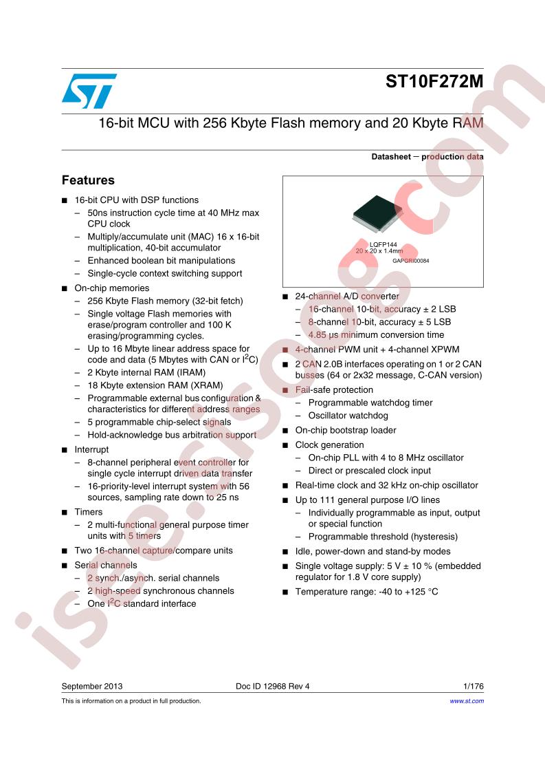 ST10F272M