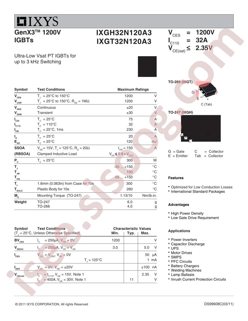 IXG(H,T)32N120A3