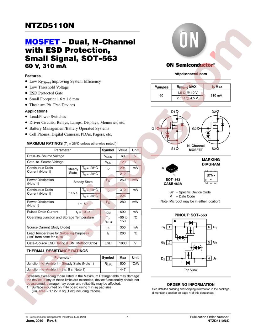 NTZD5110N