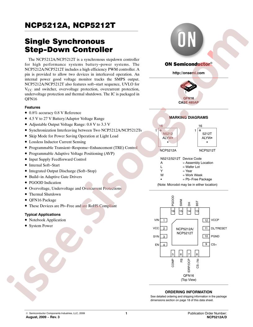NCP5212(A,T)