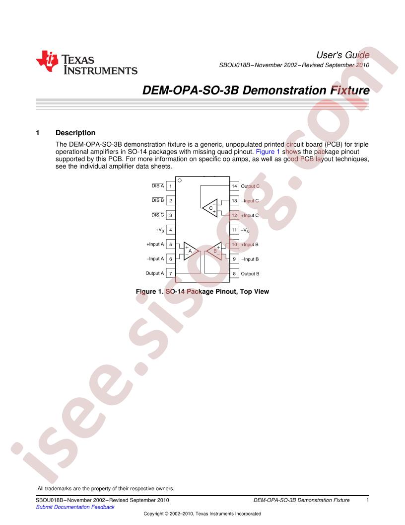 DEM-OPA-SO-3B Guide