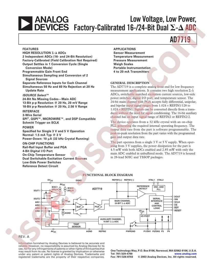 AD7719