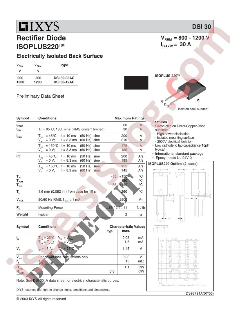 DSI30-08AC