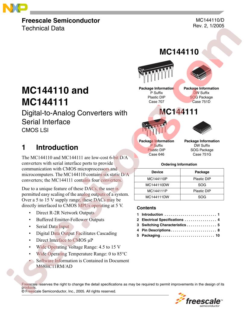 MC14411x