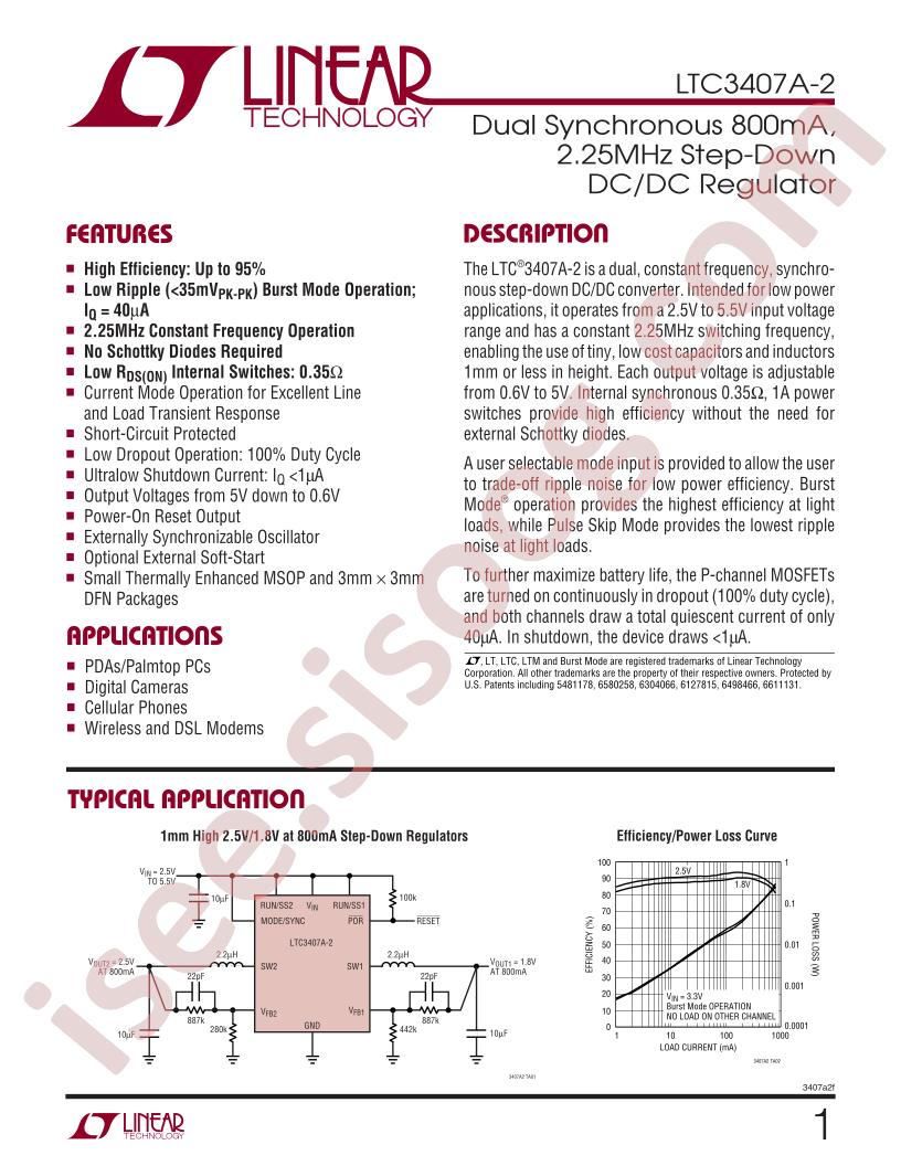 LTC3407A-2