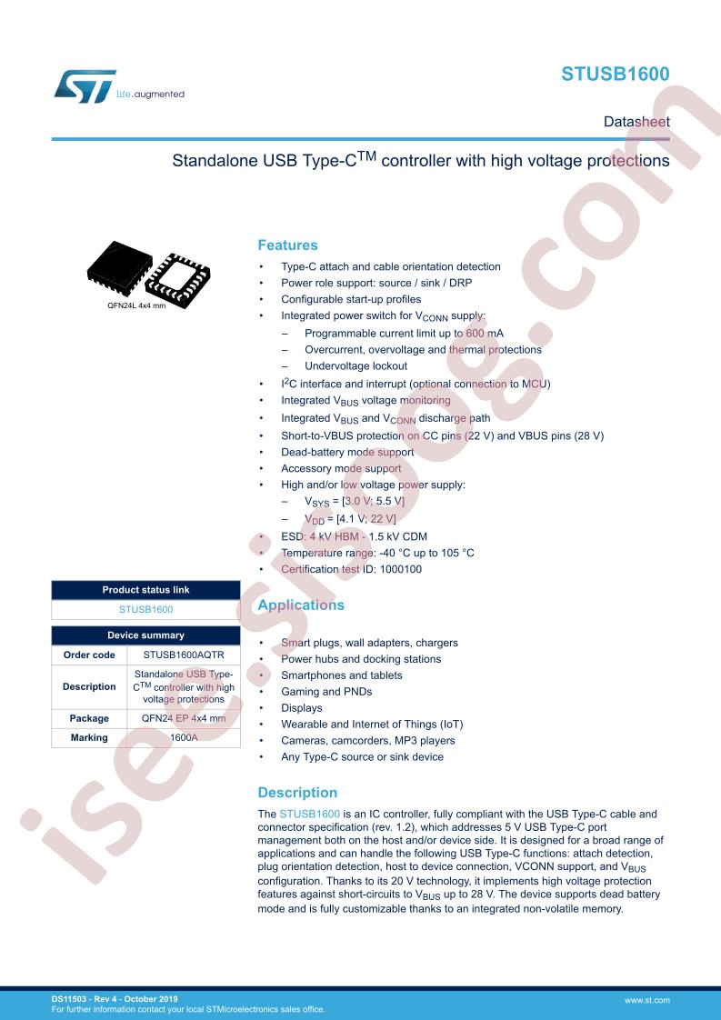 STUSB1600Q