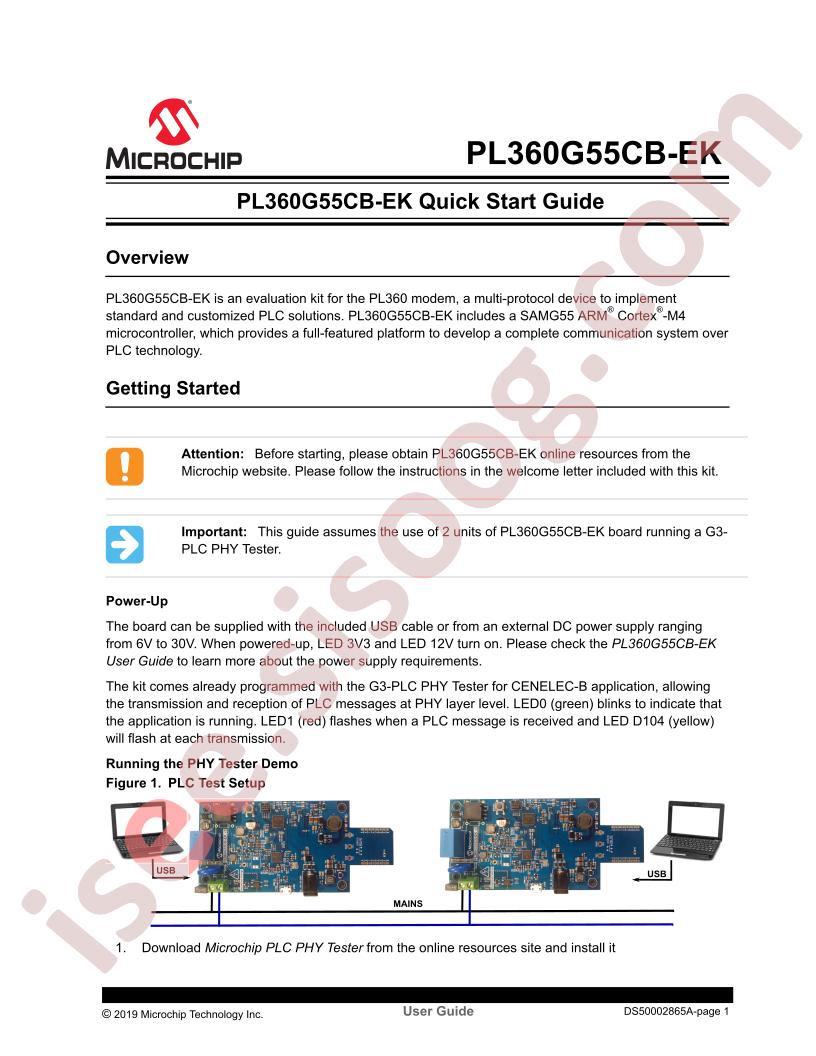 PL360G55CB-EK Quick Start Guide