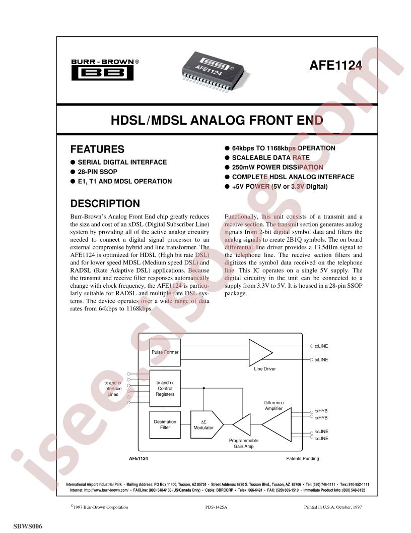 AFE1124