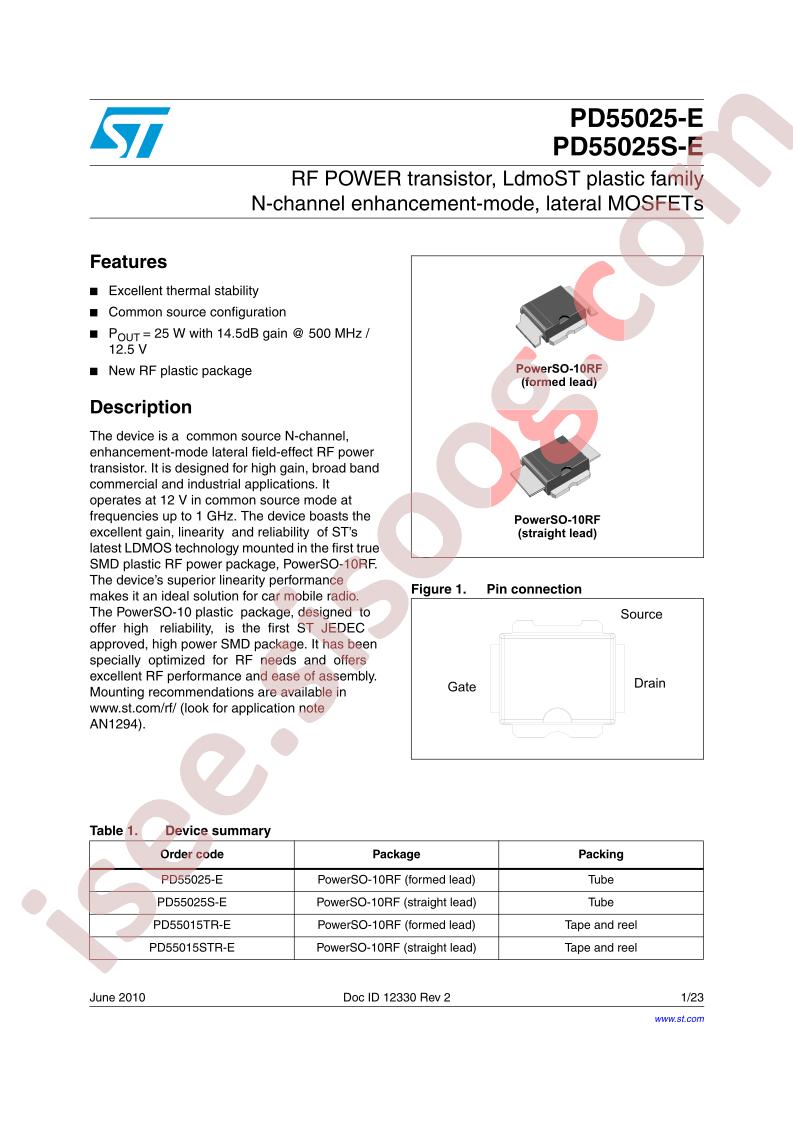 PD55025(S)-E