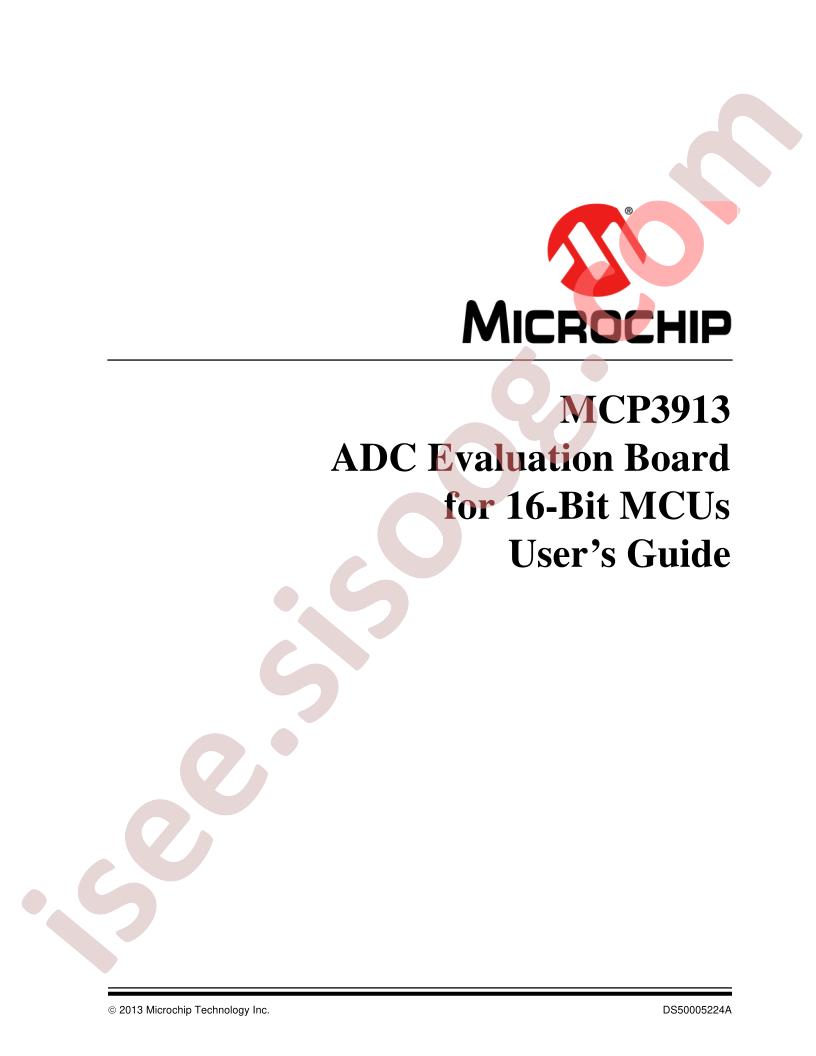 MCP3913 Eval Brd Guide